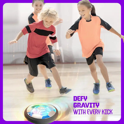 ⚽Rechargeable LED Hover Soccer Ball – Indoor Family Game for Kids