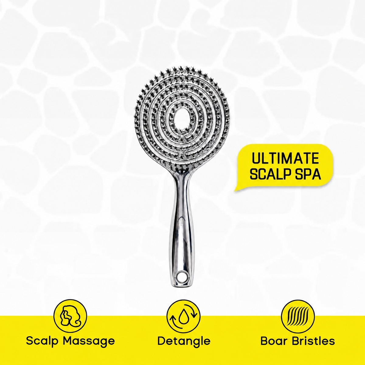 Avenorivaluxe hollow spiral scalp and styling brush