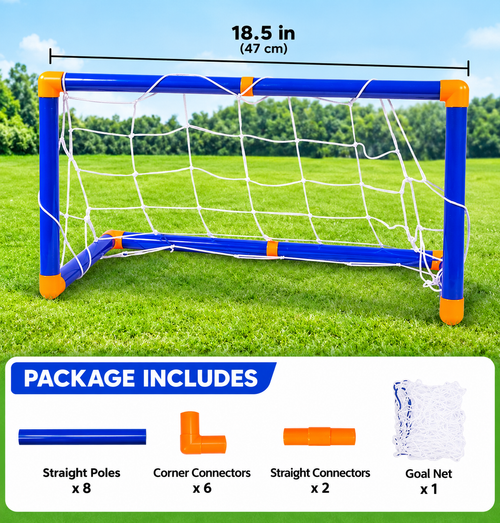 Portable Foldable Children's Soccer Goal Toy, Indoor Sports Equipment
