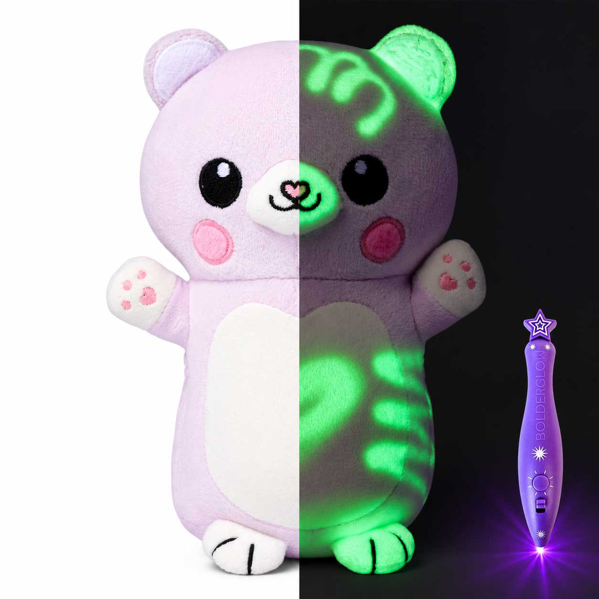 💫Glow Drawing Plush – Draw With Light, Cuddle & Create