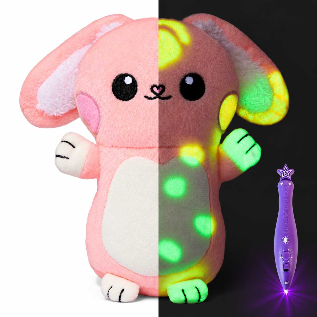 💫Glow Drawing Plush – Draw With Light, Cuddle & Create
