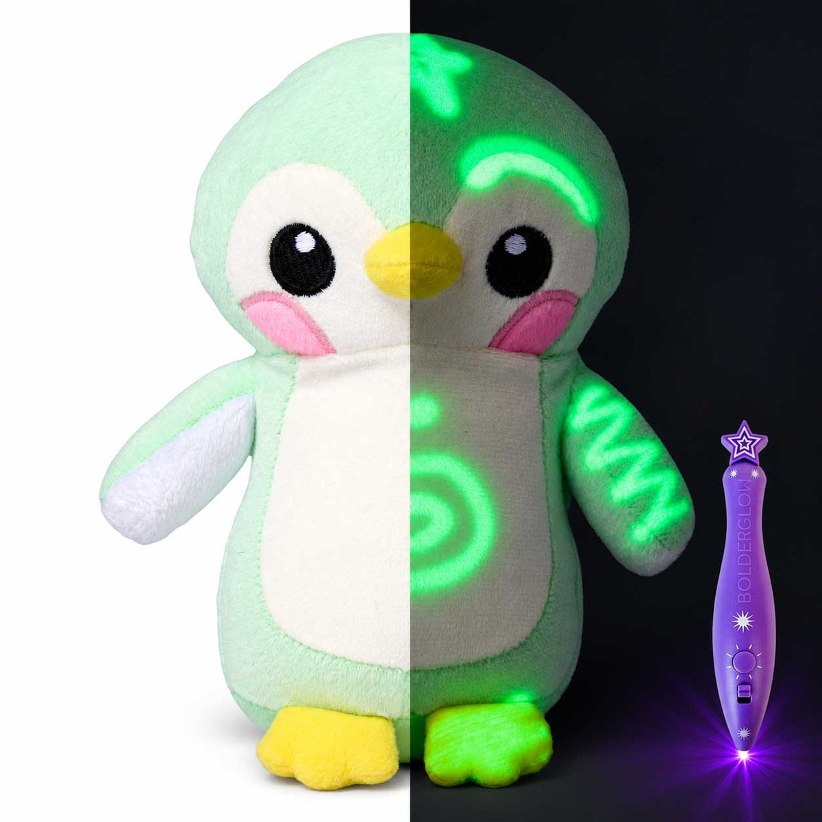 💫Glow Drawing Plush – Draw With Light, Cuddle & Create