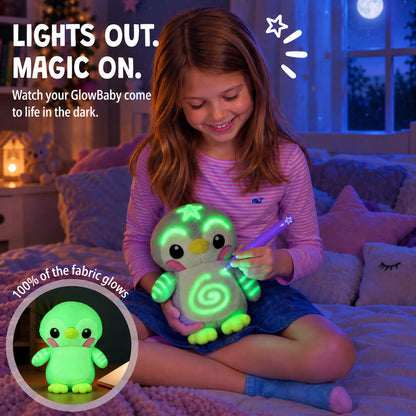 💫Glow Drawing Plush – Draw With Light, Cuddle & Create